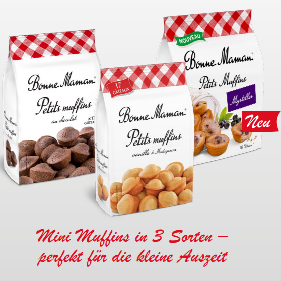 Bonne Maman Mini Muffins Blueberry - 235g