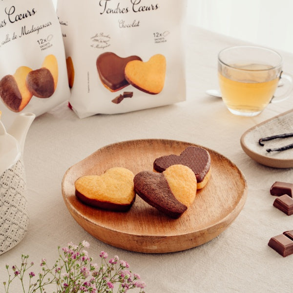 Bonne Maman Sweet Hearts Chocolate oder Choco-Vanilla - 175g