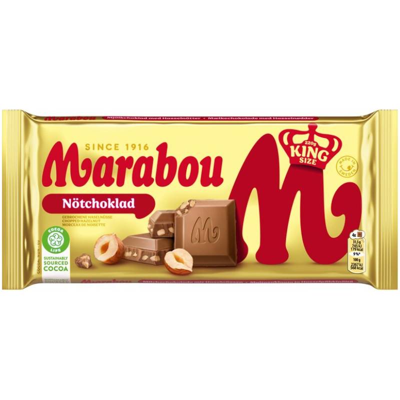 Marabou Tafel Vollmilch-Nuss - 220g