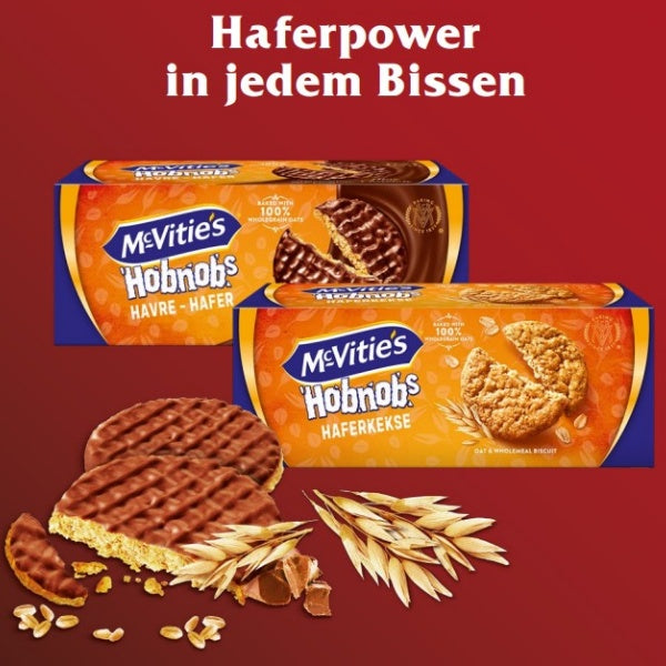 McVitie's OatCrunch Hobnobs Schoko - 300g
