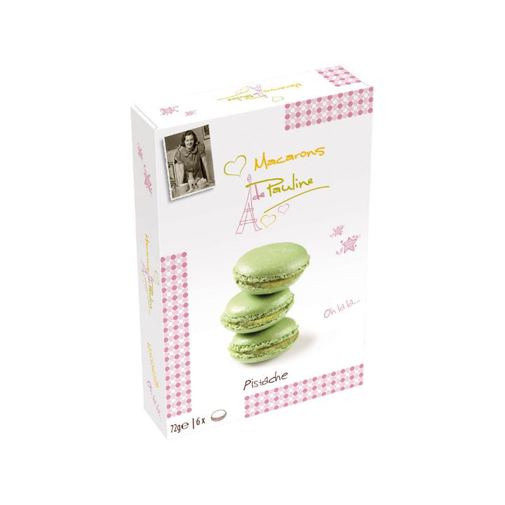 Macarons de Pauline - französisches Baisergebäck - Pistazie