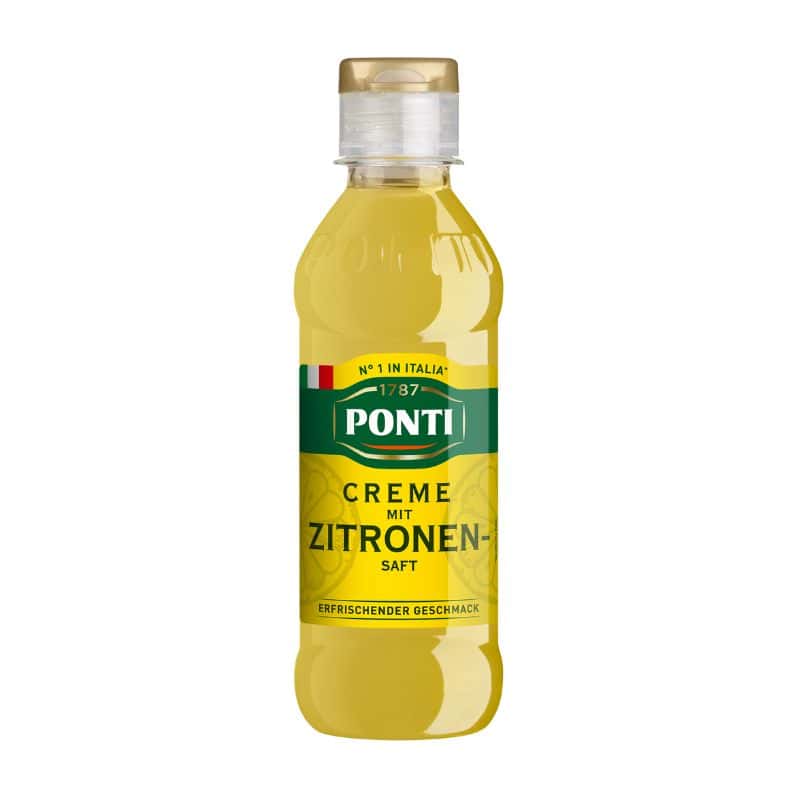 Ponti Creme mit Zitronensaft 220g - Feinkost-Creme