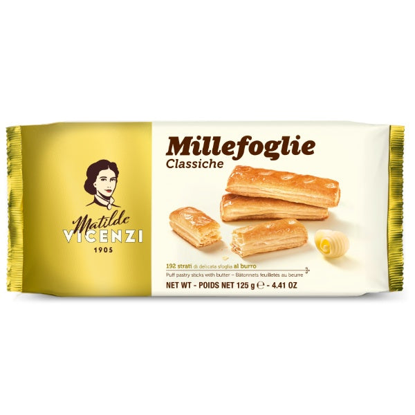 Vicenzi Millefoglie di Matilde Blätterteigstangen - 125g