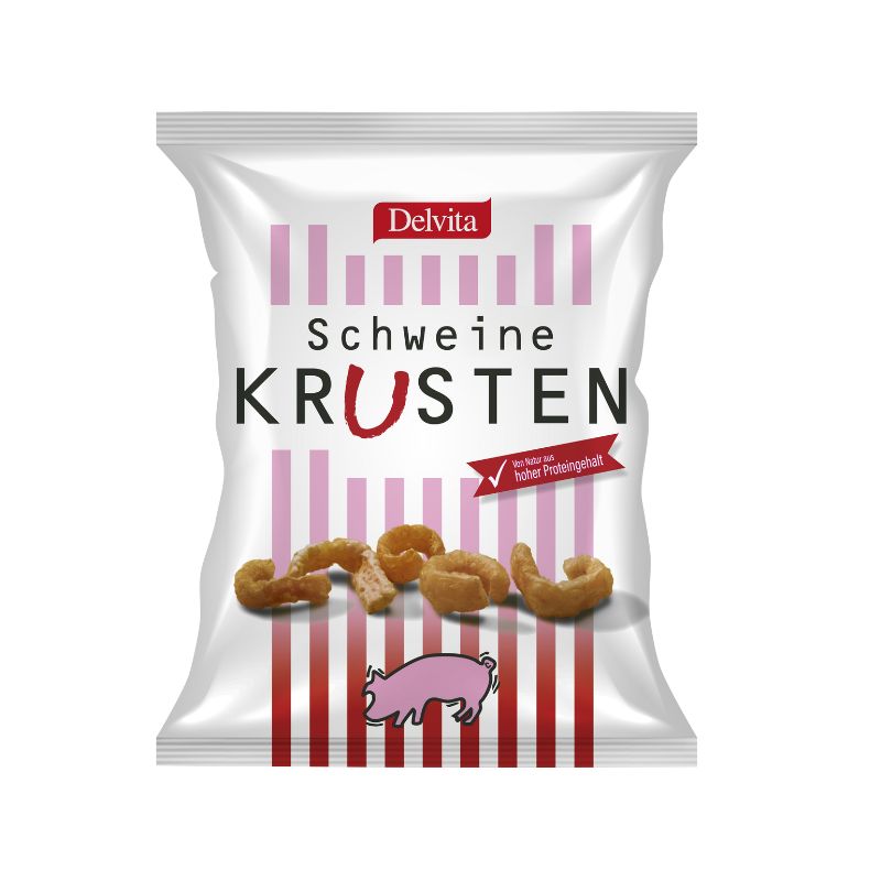 Delvita Schweinekrusten von Natur aus mit hohem Proteinanteil