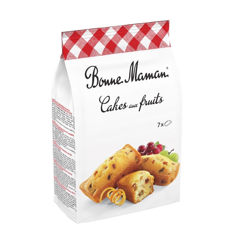 Petits Cakes aux Fruits 210g – Handliche Kuchen für unterwegs
