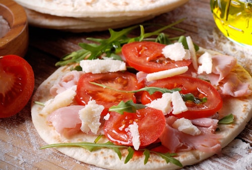 Piadina Pizza - mit leckerer Füllung