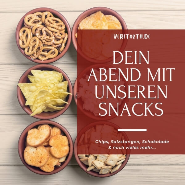Snacks für Gäste am Abend