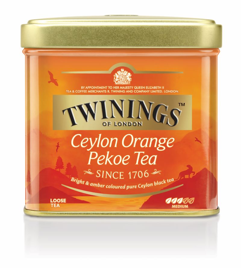 Twinings Ceylon Orange Pekoe Tee - loser Tee in der Dose