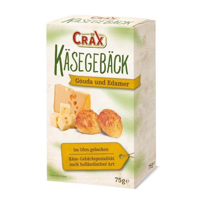 Cräx Käsegebäck Gouda Edamer