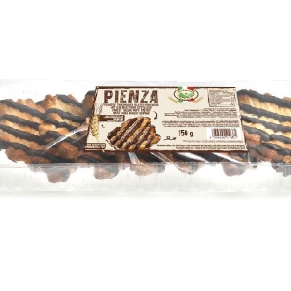 Packung Pasticceria Italiana Blätterteiggebäck Siena (180g) mit italienischem Gebäckmix aus zartem Blätterteig – goldbraun gebacken und liebevoll verpackt.