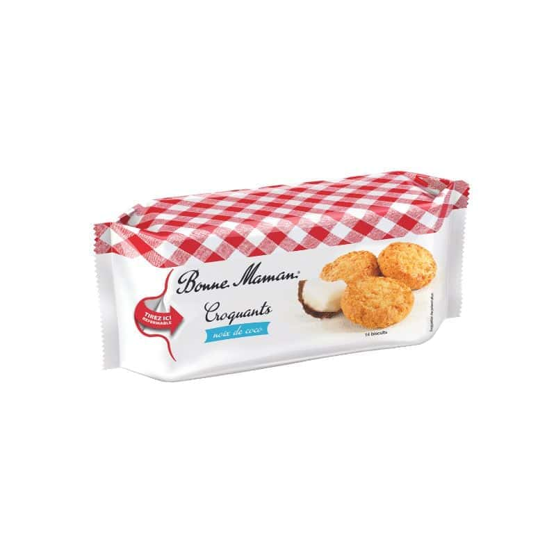 Bonne Maman Croquants noix de coco 150g - Feine Gebäcktaler mit Kokosnuss