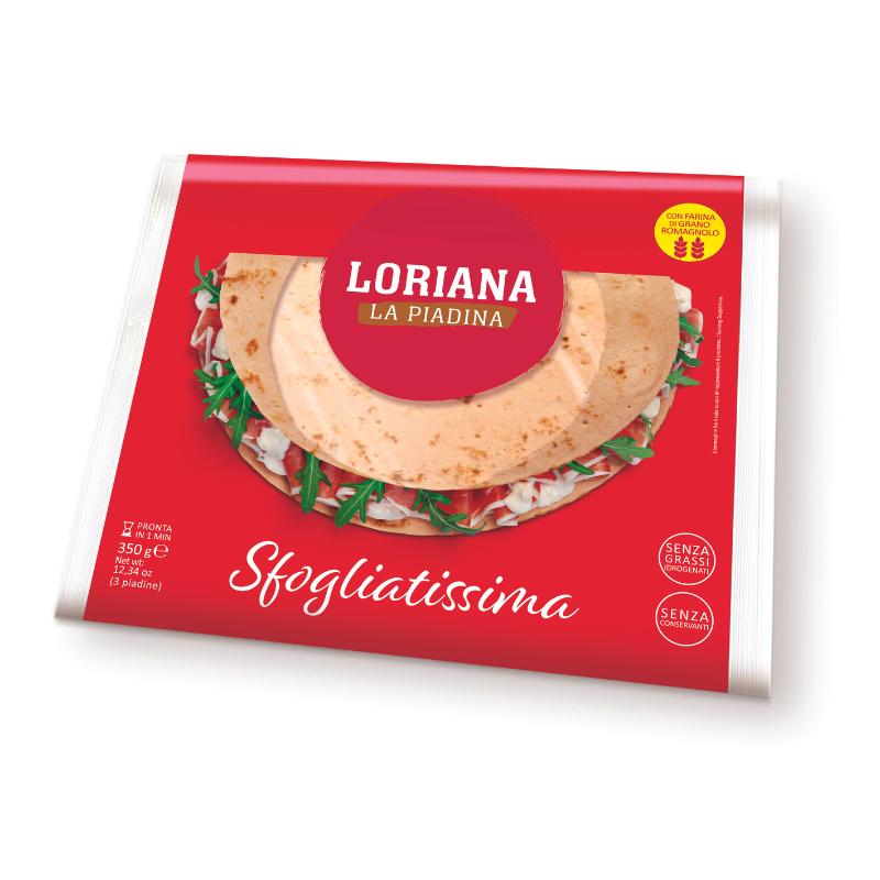 Loriana Piadina - Italienisches Fladenbrot - 3 Sorten