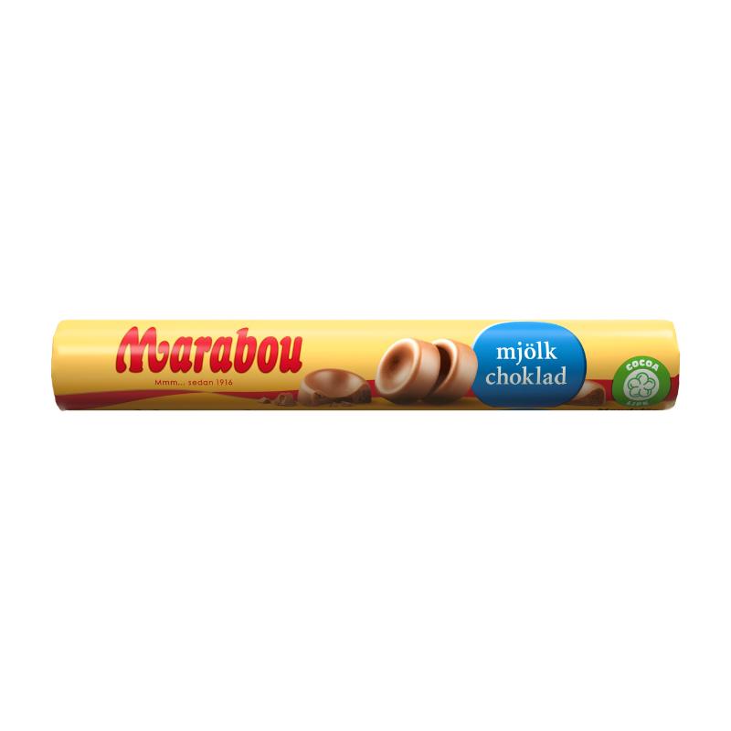 Marabou Rolle - zartschmelzende Milchschokolade in drei Sorten - Vollmilch