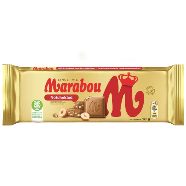 Marabou Tafel Vollmilch-Nuss Schokolade - 170g