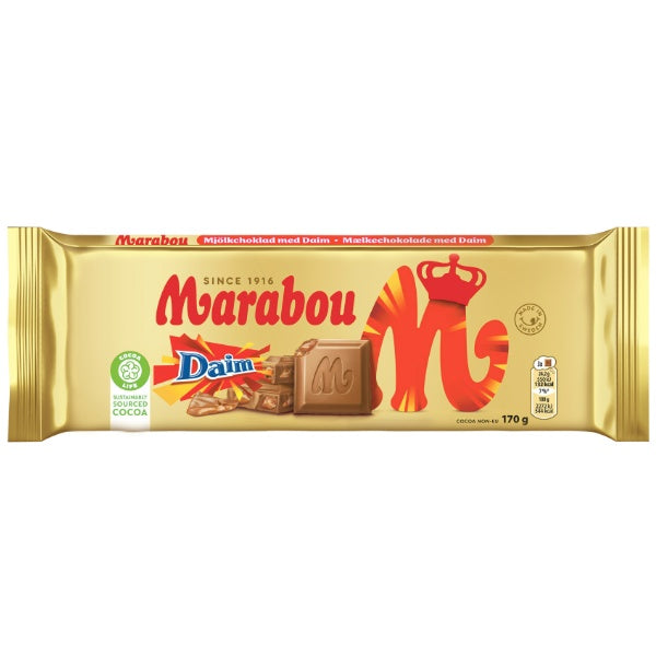 Marabou Tafel Daim Schokolade - 170g