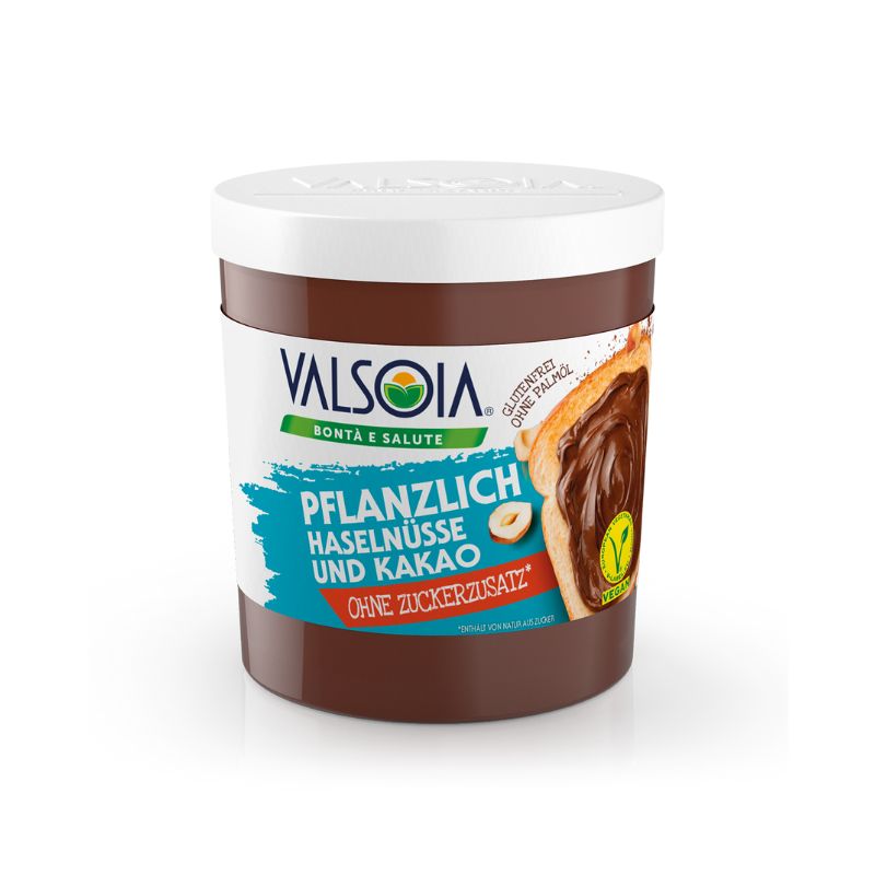 Valsoia la Crema ohne Zuckerzusatz –&nbsp;Veganer Genuss für den Frühstückstisch