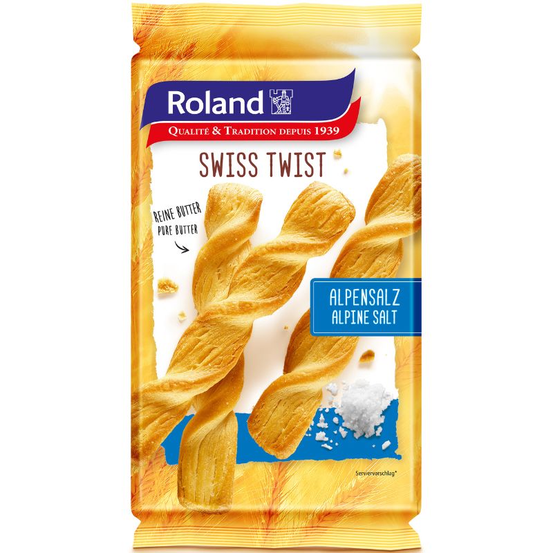 Roland Twist - Gebäckstangen mit Alpensalz | 100g