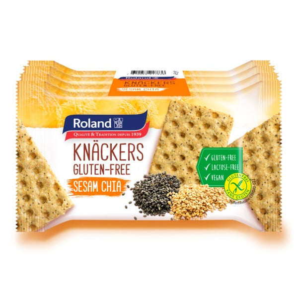 Roland Knäckers Sesam & Chia - 140g