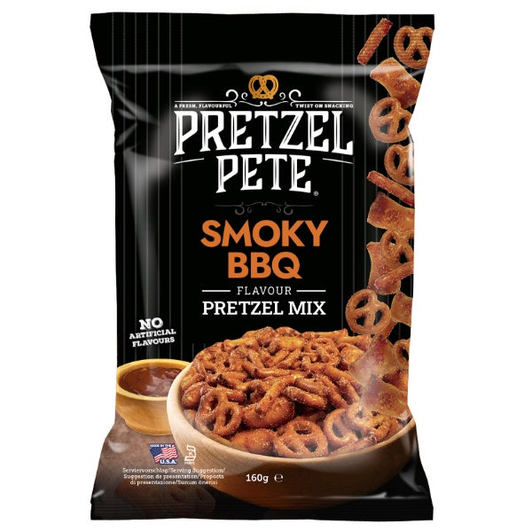 Pretzel Pete Mix Smoky BBQ - 160g
