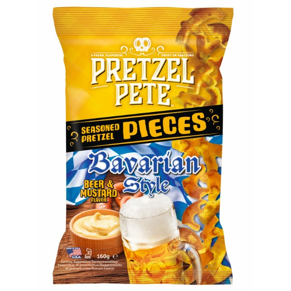 Pretzel Pete Pieces Bavarian Style - 160g