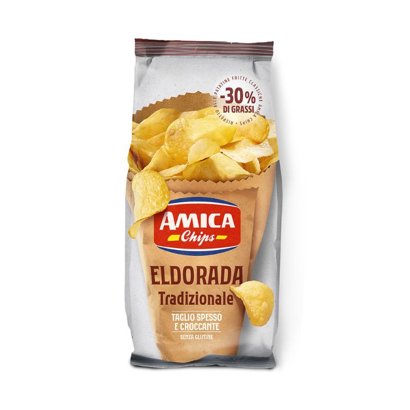 Amico Eldorado - Köstliche Kartoffelchips aus Italien - Traditionale