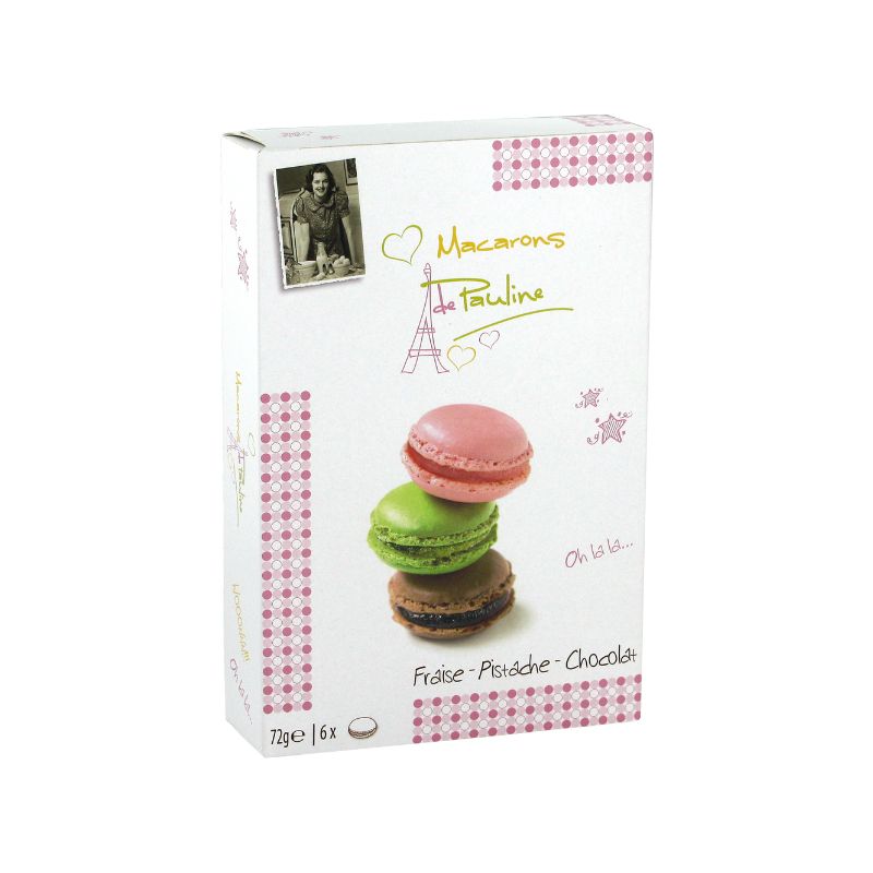 Macarons de Pauline - französisches Baisergebäck - Mischung