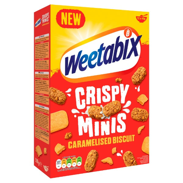 Weetabix Crispy Minis Karamell - 500g