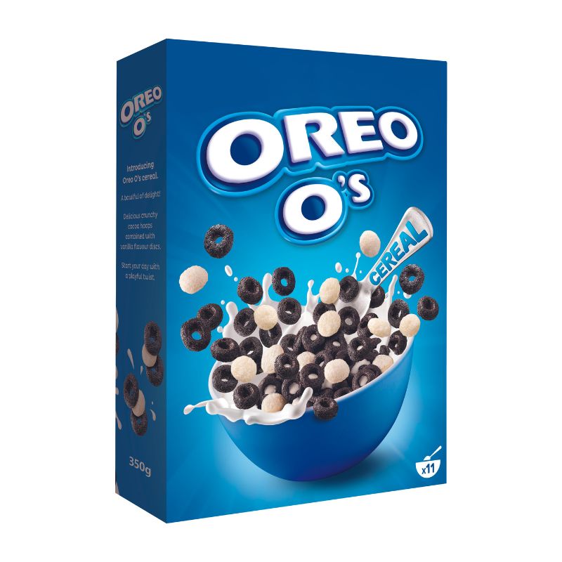 Oreo O's Cereal 350g - Cerealien mit Kakao- und Vanillegeschmack