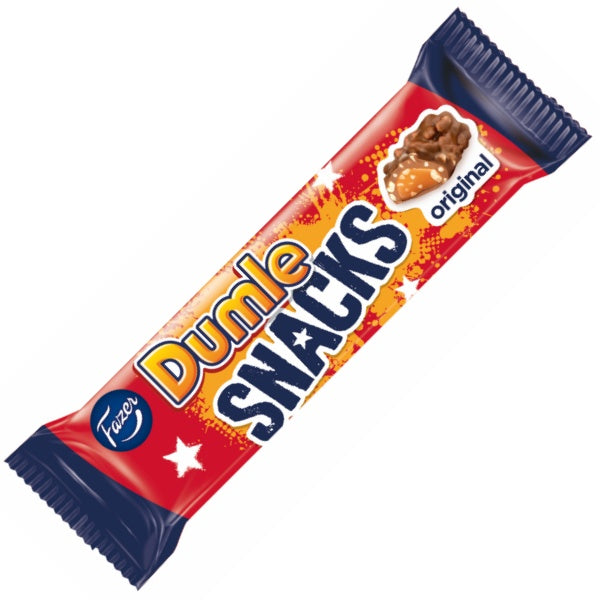 Fazer Dumle Snacks Toffee Riegel - 40g