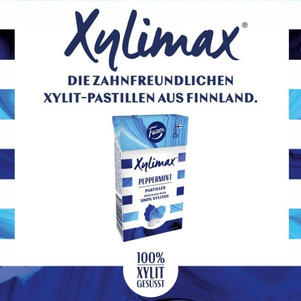 Fazer Xylimax Pfefferminzpastillen - 38g