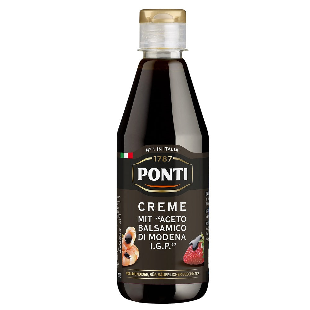 Ponti Creme Aceto Balsamico di Modena - Feine Balsamicocreme 500g ... Ponti Creme Aceto Balsamico di Modena - Feine Balsamicocreme 500g ...