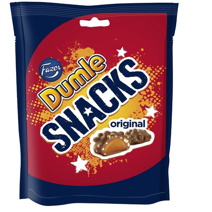 Fazer Dumle - Weicher Toffee umhüllt von Milchschokolade - 120g