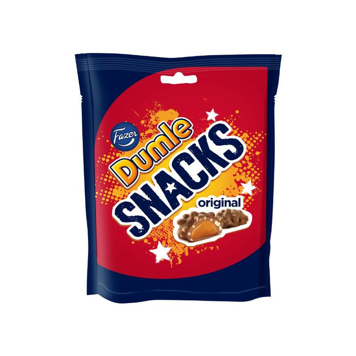 Fazer Dumle - Weicher Toffee mit Milchschokolade überzogen - snack