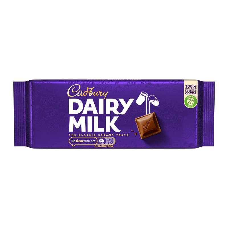 Cadbury Schokolade - Dairy Milk - Vollmilchschokolade&nbsp;