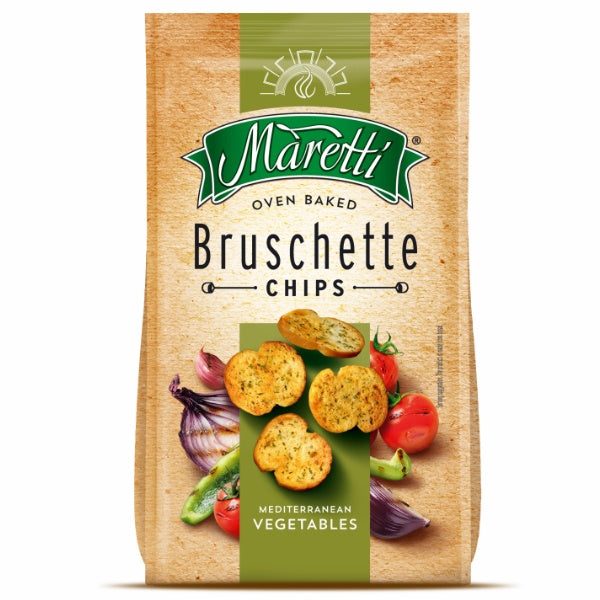 Maretti Bruschette Brotchips Mediterranean Vegetables - 150g