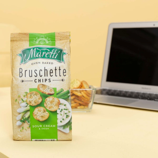 Maretti Bruschette Brotchips Sour Cream & Onion - 150g