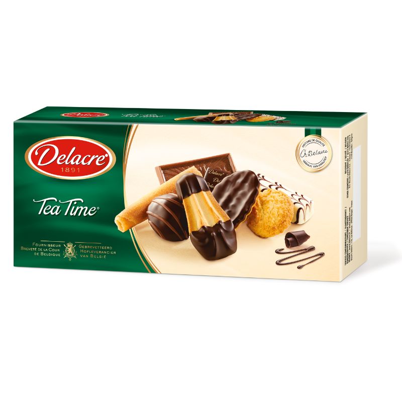 Delacre Tea Time 200g - Erlesene Auswahl an Keksen und Gebäck