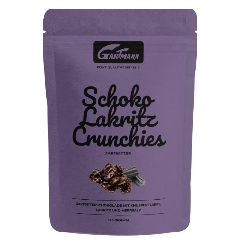 Gartmann Crunchies - Lakritz Zartbitter