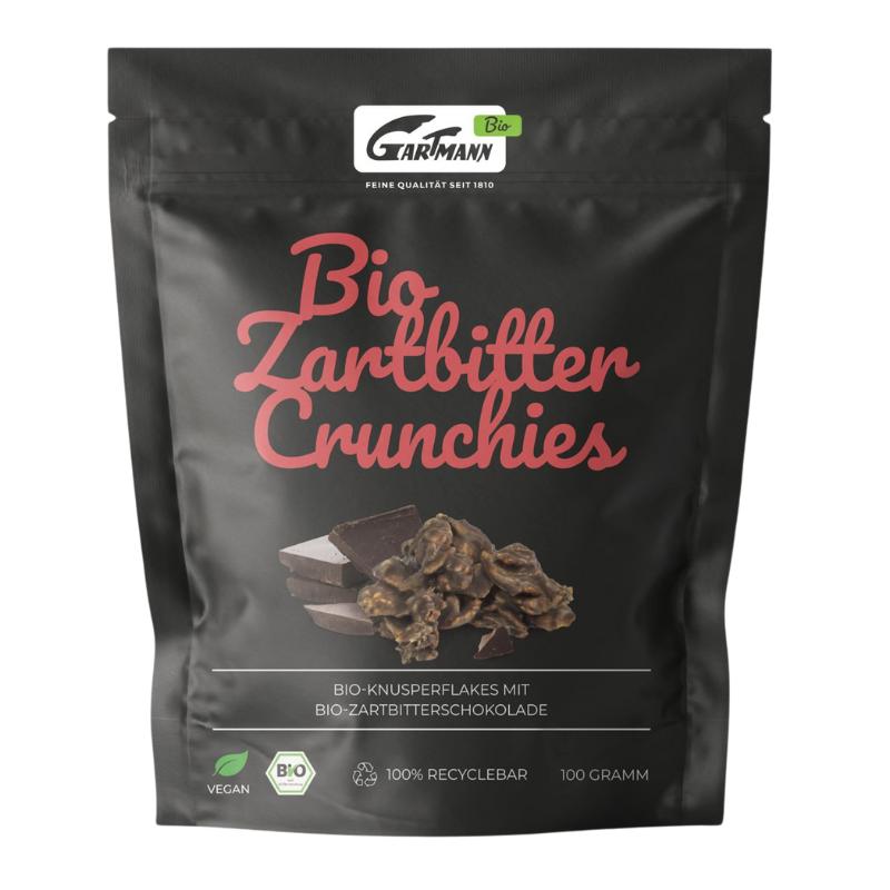 Gartmann Schokolade - Bio Zartbitter Crunchies