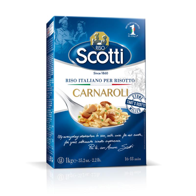 RISO Scotti - Premium Reis für Risotto  - Carnaroli