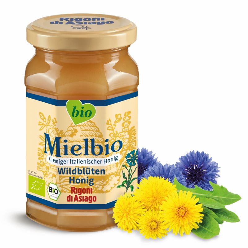 Mielbio Rigoni di Asiago - BIO-Wildblüten Honig 300g