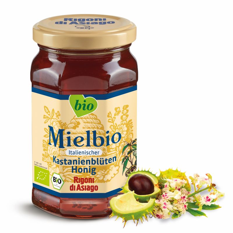 Mielbio Rigoni di Asiago - BIO-Kastanienblüten Honig 300g