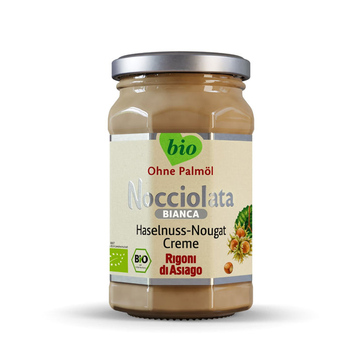 Nocciolata Bianca Rigoni di Asiago - hell - zuckerreduziert - 250g