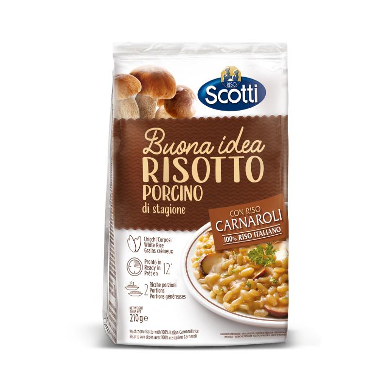 Riso Scotti Buona Idea Risotto mit Steinpilzen