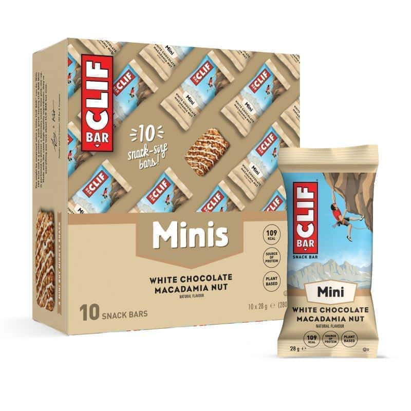 Clif Bar Mini White Chocolate Macadamia Nut 10 x 28g