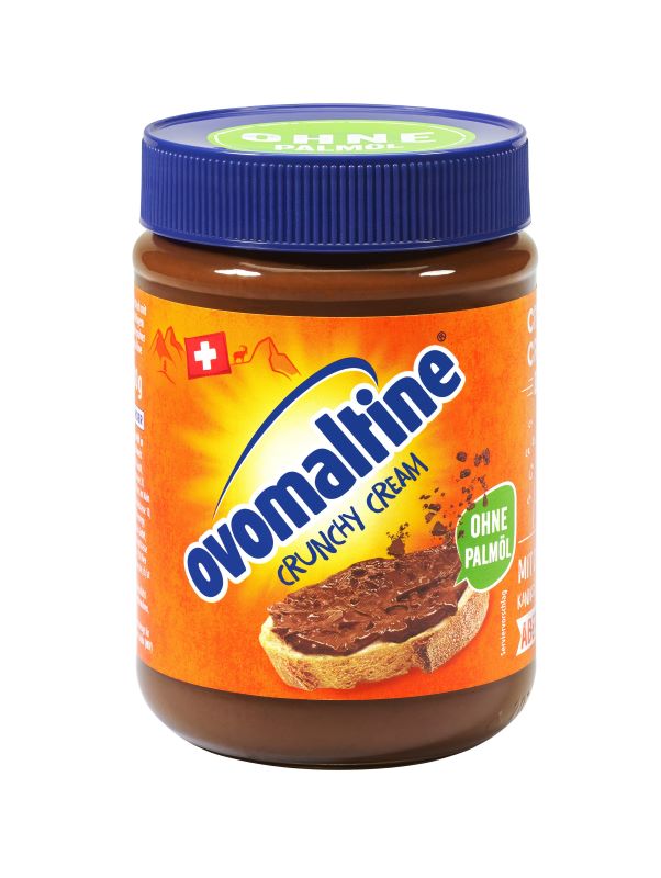 Ovomaltine Crunchy Cream - Knuspriger Brotaufstrich ohne Palmöl