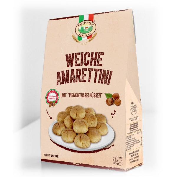 Amaretti mit Haselnuss von Pasticceria Italiana - 80g