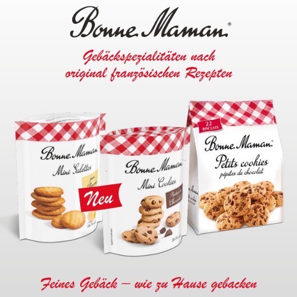 Bonne Maman Mini Cookies Schokokekse - 100g