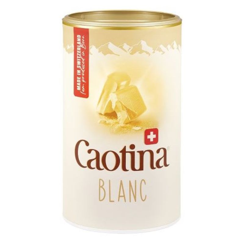 Caotina Blanc - Weiße Trinkschokolade Kartondose - 500 g
