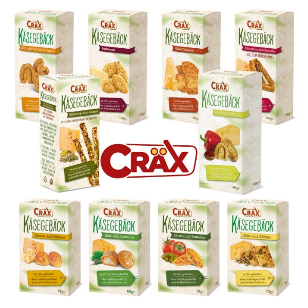 Cräx Butter Parmesan Käsegebäck - 100g